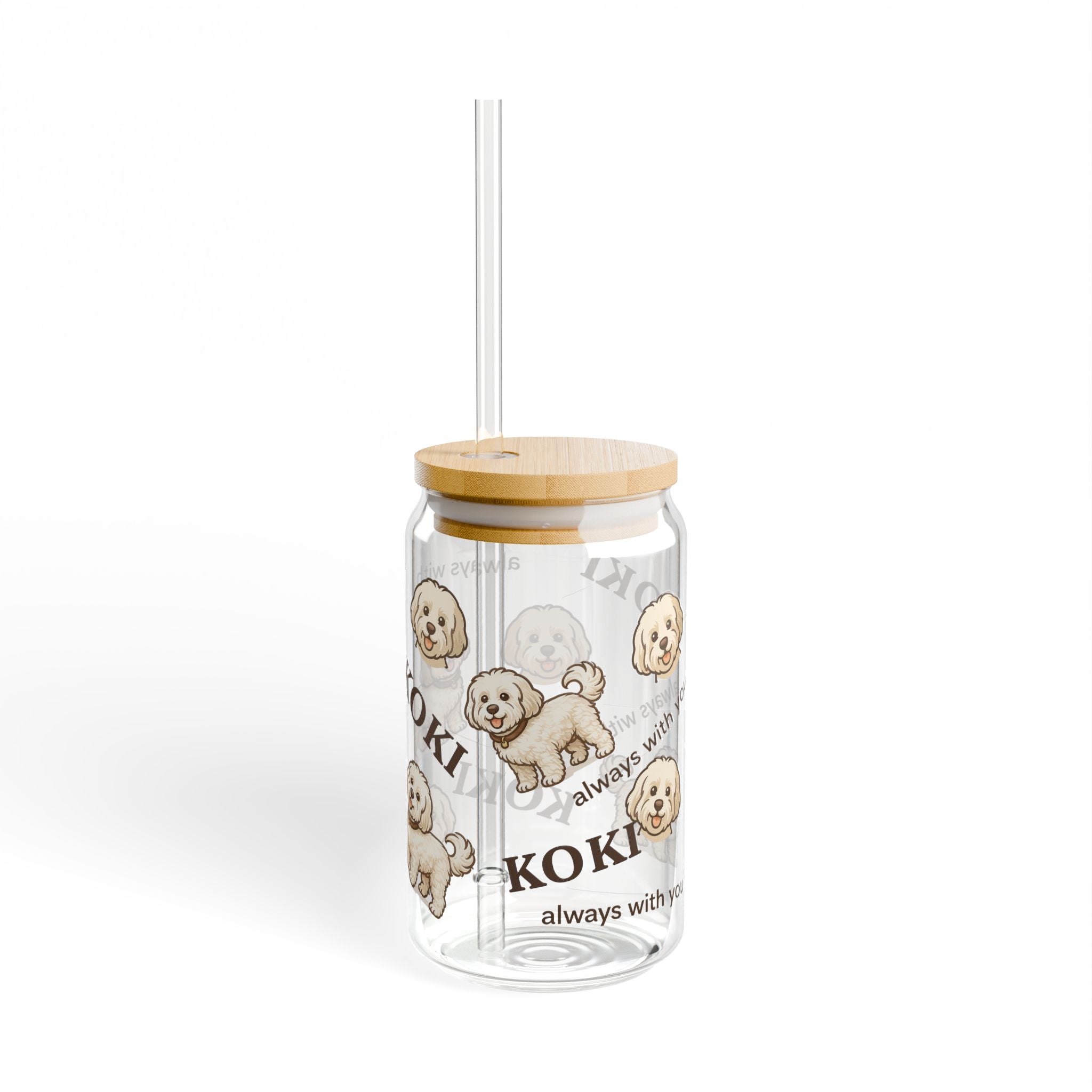 KOKI “Always With You” Glass Tumbler